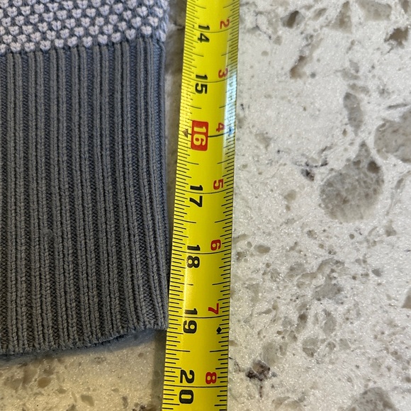 Lululemon Warm & Restore Wool Sweater in Magnet Grey Starlight Size 6 - Picture 13 of 15